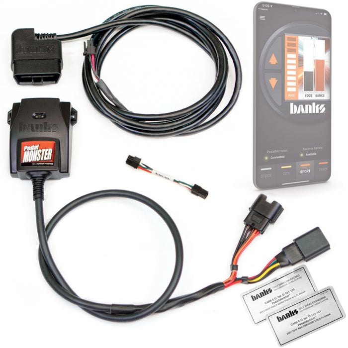 Banks Power Pedal Monster Kit (Stand-Alone) 07-19 RAM 2500/3500/11-20 Ford F-Series 6.7L Use w/Phone