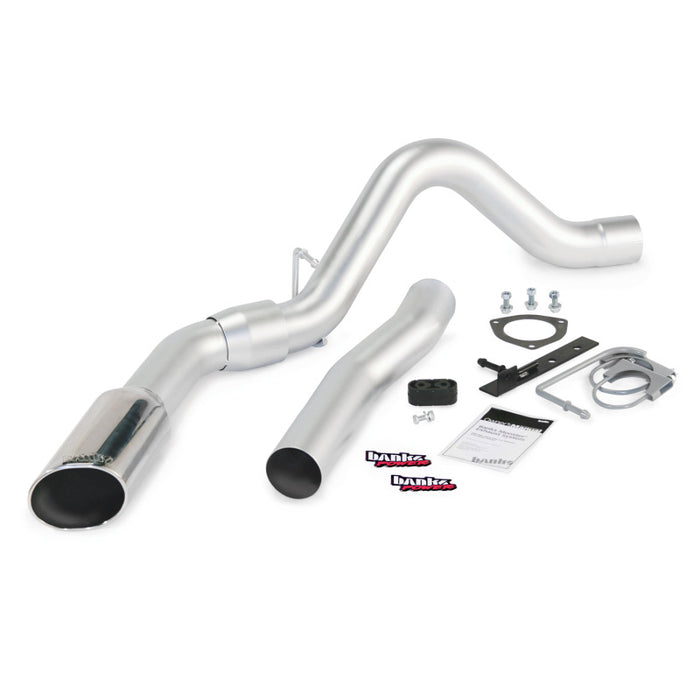 Banks Power 15 Chevy 6.6L LML ECLB/CCSB/CCLB Monster Exhaust Sys - SS Single Exhaust w/ Chrome Tip