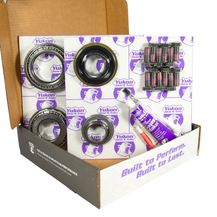 Yukon 11.5in AAM 4.56 Rear Ring & Pinion Install Kit Positraction 4.375in OD Pinion Bearing