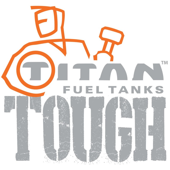 Titan Fuel Tanks 99-10 Ford E-Series 40 Gal Extra HD Cross-Linked PE Utility Tank - PS-191 Adaption