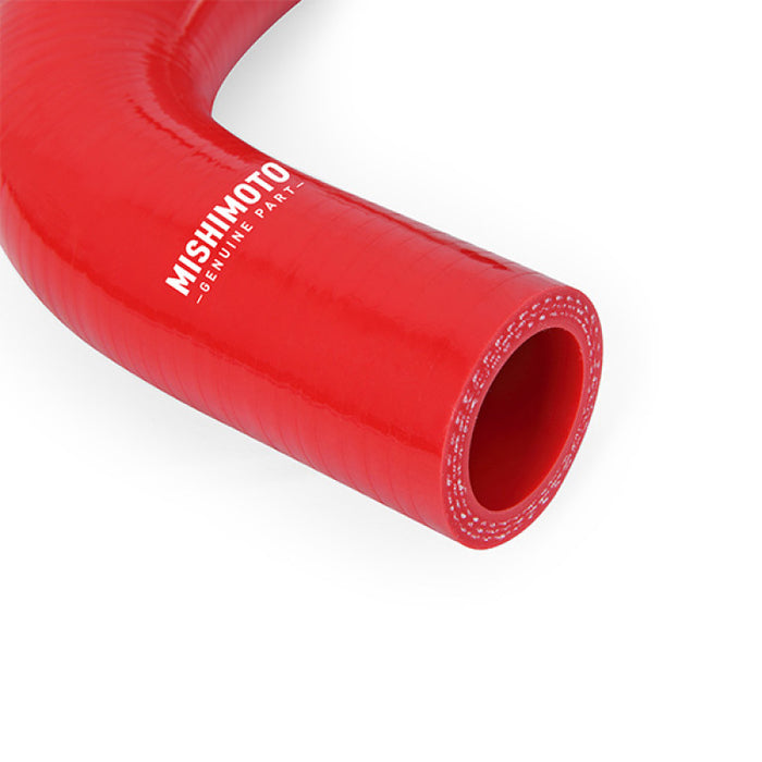 Mishimoto 05-07 Ford F-250/F-350 6.0L Powerstroke Lower Overflow Red Silicone Hose Kit