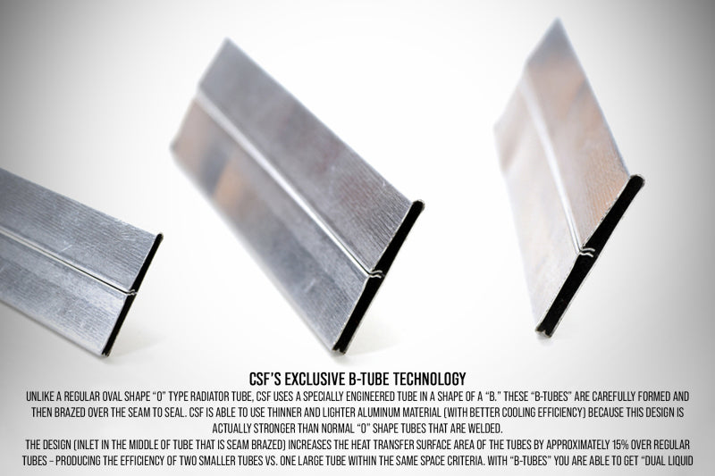 CSF Universal Triple Pass Dual Core Radiator w/AN Fittings — Powerhouse ...