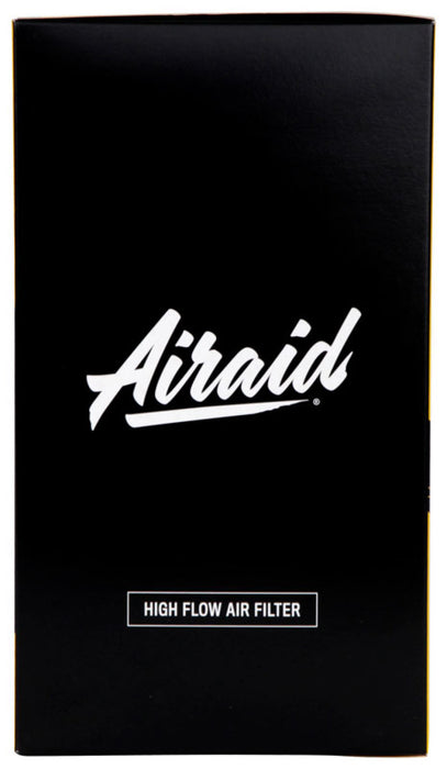 Airaid Universal Air Filter - Cone 4in Flange x 6in Base x 4-5/8in Top x 9in Height - Synthaflow