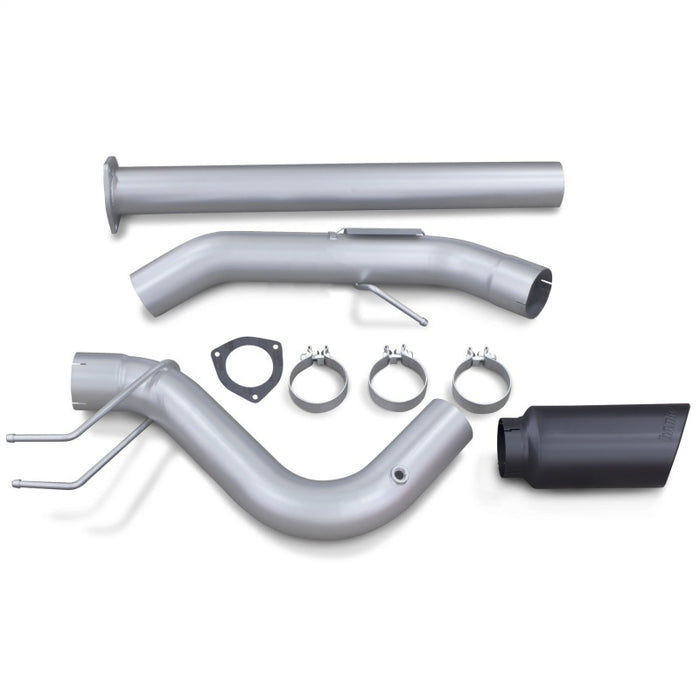 Banks Power 17-19 Ford 6.7L F250-350-450 4in Monster Exhaust System - Single Exit w/ Black Tip