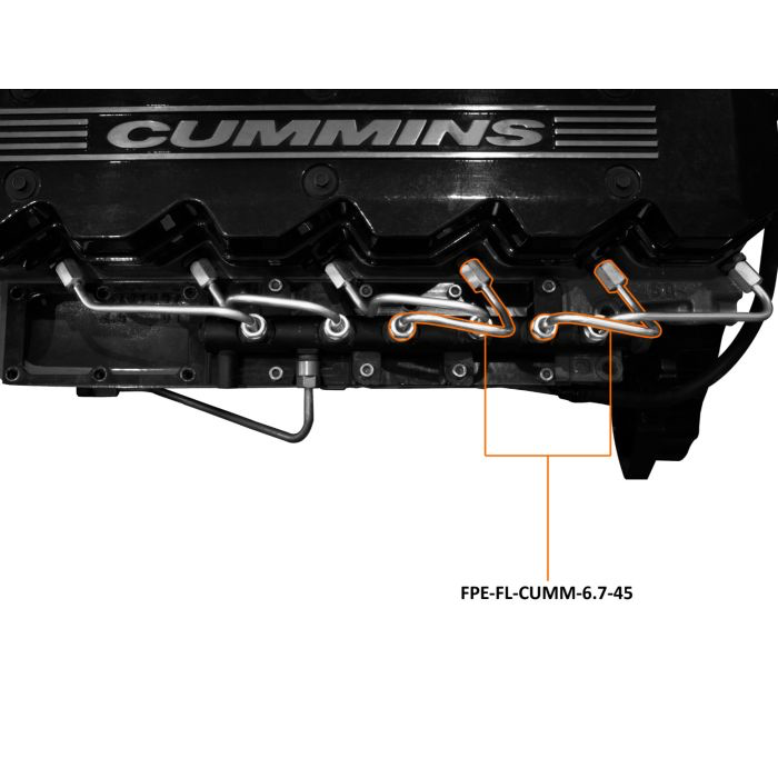 07.5-18 6.7L RAM 2500/3500 Cummins Number 4 and Number 5 Injection Line Fleece Performance