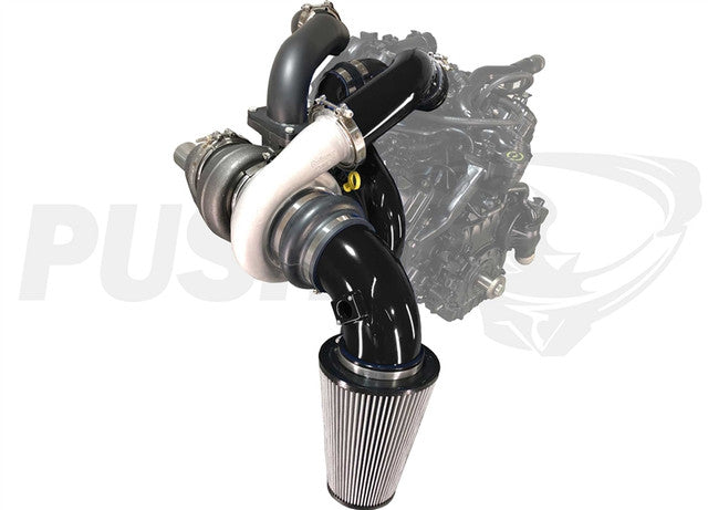 Pusher Max Compound Turbo System for 2001-2004 Duramax LB7 Trucks