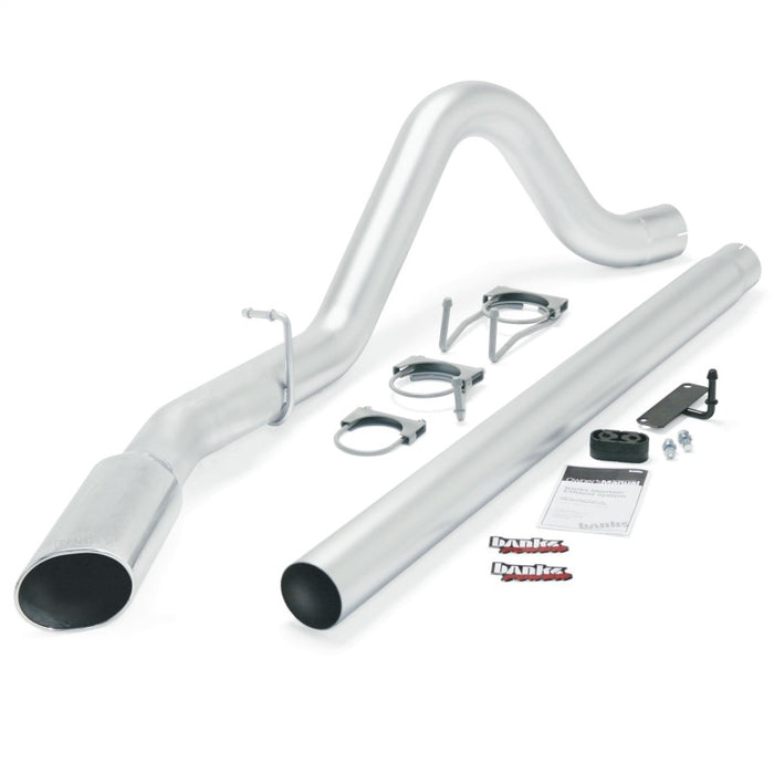 Banks Power 08-10 Ford 6.4L (All W/B) Monster Exhaust System - SS Single Exhaust w/ Chrome Tip