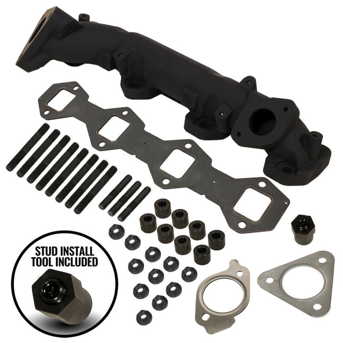 BD Diesel Passenger Side Exhaust Manifold Kit '15-19 F250/350 TRUCK & '17-19 F450-550 Chassis Cab