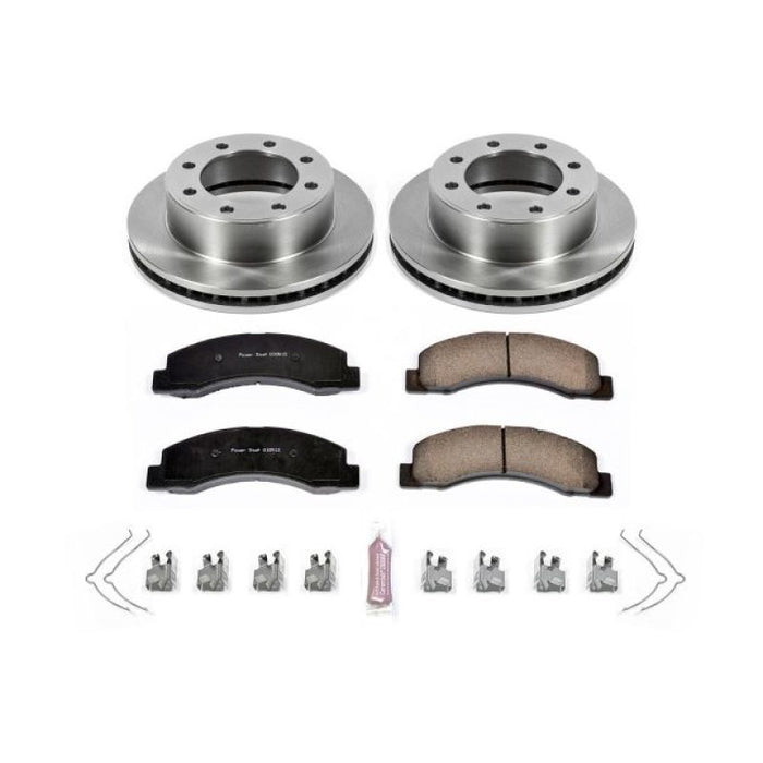 Power Stop 00-05 Ford Excursion Front Autospecialty Brake Kit