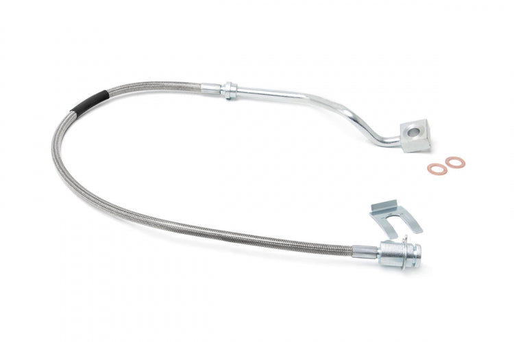 BRAKE LINE STAINLESS | REAR | 4-8 INCH LIFT | FORD SUPER DUTY (99-04)